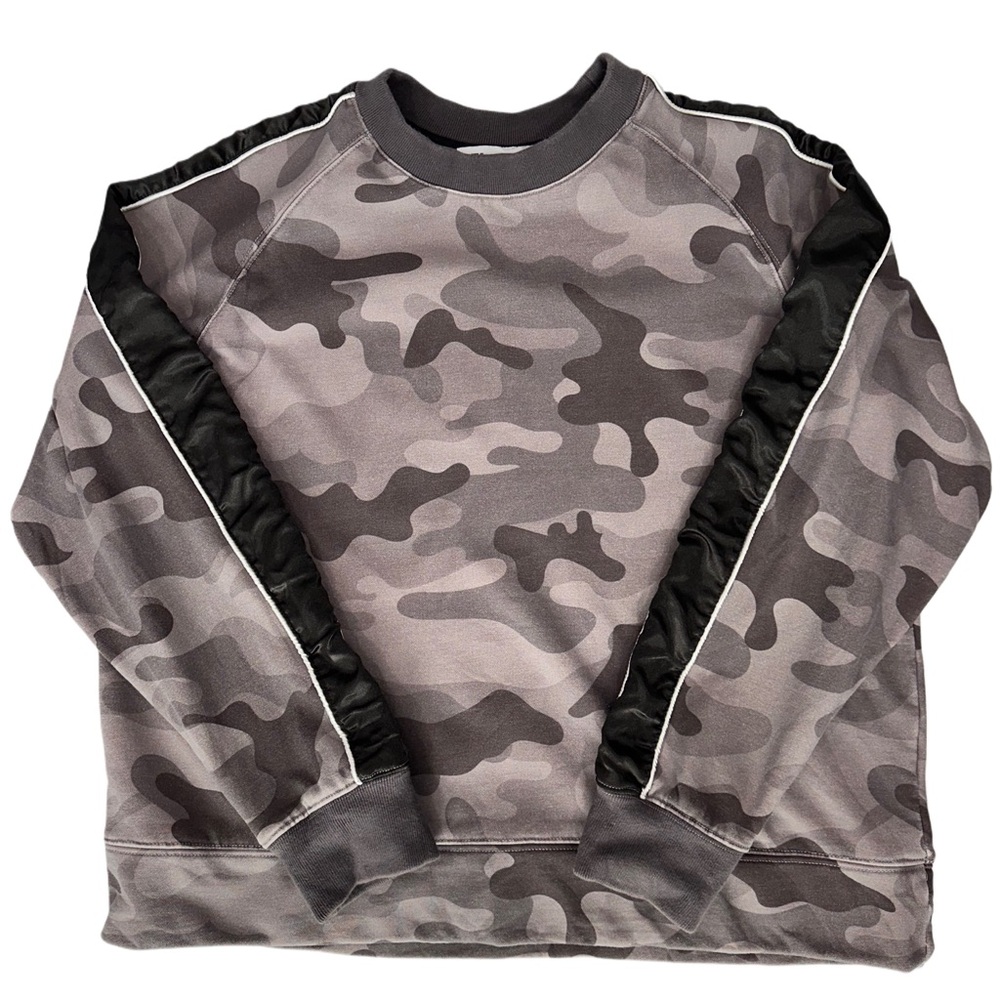 Standard Issue Camo Crew Neck Pullover Sweatshirt